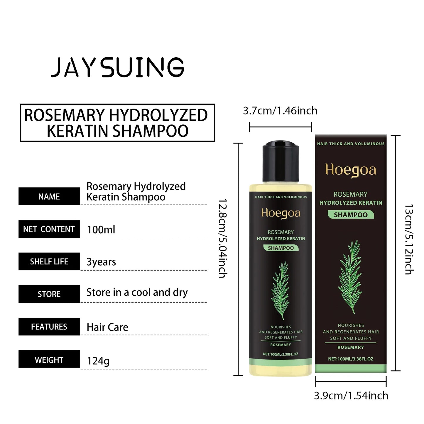 Hoegoa Rosemary Shampoo for Thinning Hair